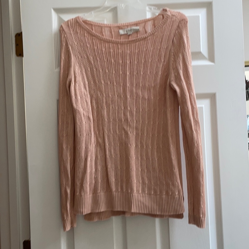 Pale Pink Loft sweater